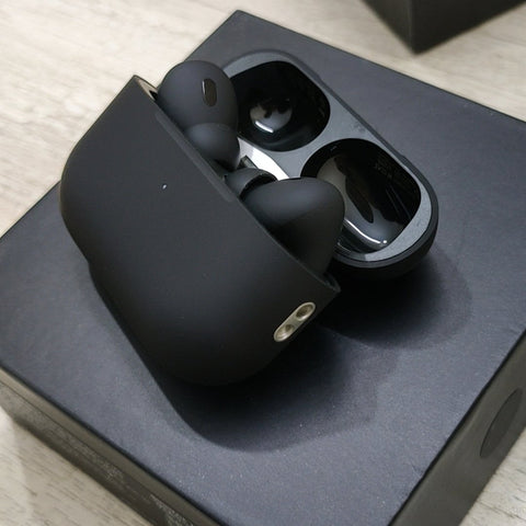 AirPods Pro 2 Black – Type-C Wireless Earbuds with Noise Canceling & Buzzer Locator