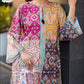 Multi-Colour Digital Print Shirt & Bell Bottom