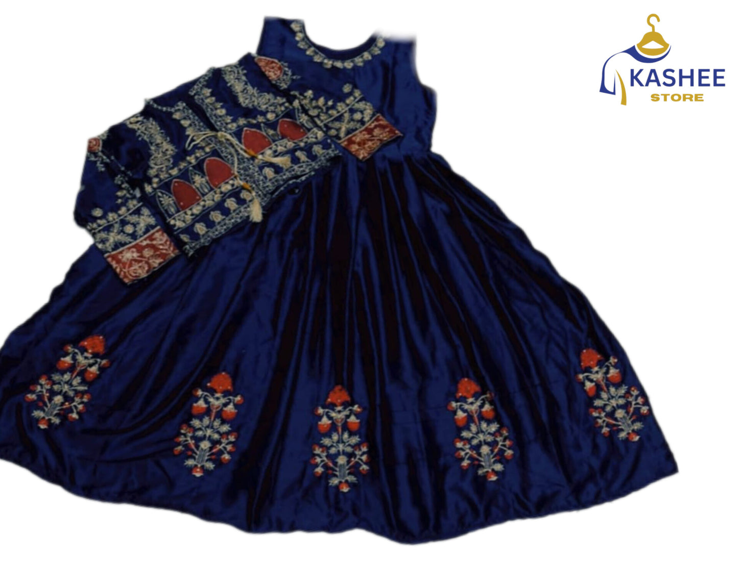 Handwork Embroidered Maxi 2Pc Set