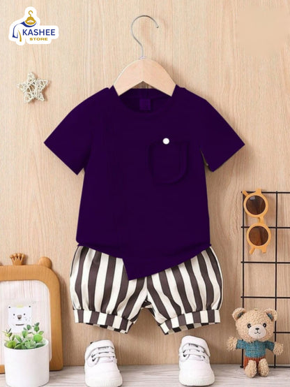 Trendy Top & Short Suit – Summer Collection”