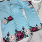 Digital Floral Silk Cord Set – 2Pc"