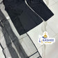 V-Neck Silk Farshi 3Pc