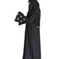 Embroidered Daisy Abaya