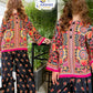 Trendy 2pc Silk Outfit – Printed Shirt & Flapper