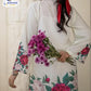 Digital Floral Silk Cord Set – 2Pc"