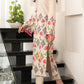 Women’s 2pc Swiss Lawn Suit – Long Digital Printed Shirt with Bell Bottom Trouser