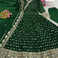 Luxury Angrakha Style Embroidered Maxi | 3Pc Chiffon Suit