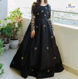 2-Piece Chiffon Maxi Set – Sequence Boti & Zari Work with Crepe Trouser