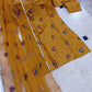 Rose Embroidered 3pc Suit – Shamose Silk with Organza Dupatta "