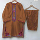 Embroidered Soft Cotton 2Pc | Shirt & Flapper