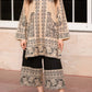 Digital printed shirt & bell bottom