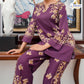 Digital Printed 2pc Co-ord Set – Shamose Silk