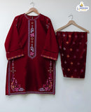Embroidered Soft Cotton 2Pc | Shirt & Flapper